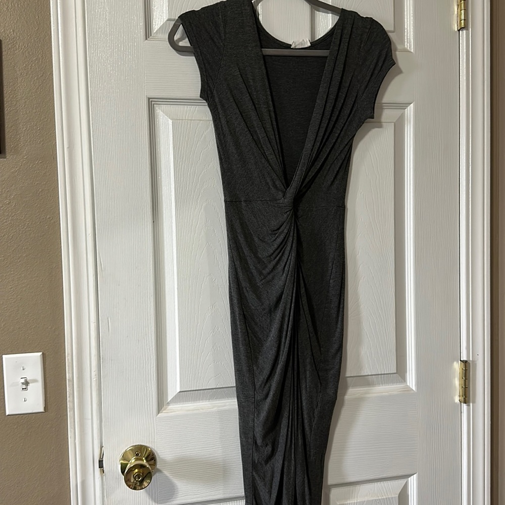 High low knot dress